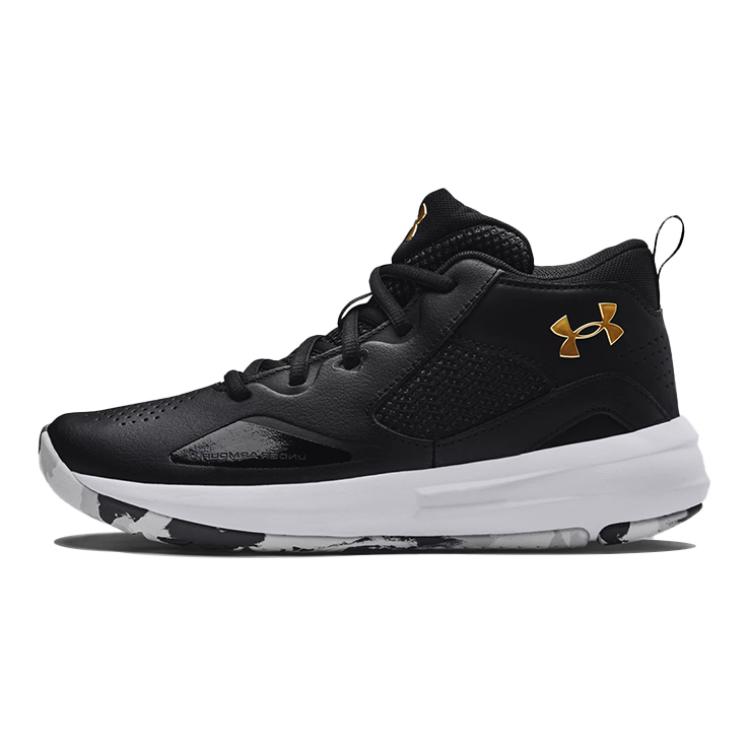 

Баскетбольные кроссовки Lockdown 5 Kids GS Mid-top черные/белые Under Armour