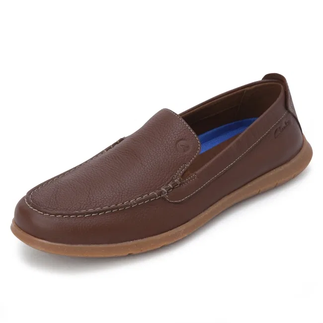 Мужские лёгкие слипоны Clarks