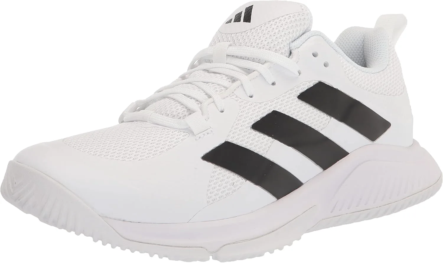 Мужские кроссовки Adidas Court Team Bounce 2.0 для зала, белый/черный — фото 2