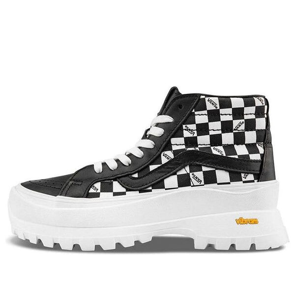 

Кроссовки sk8-hi vibram lx 'black white' Vans, черный
