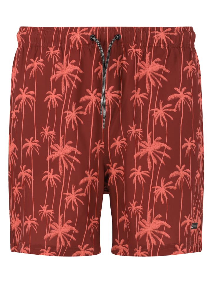 

Тканевые шорты Cruz, цвет print 3633 red palm