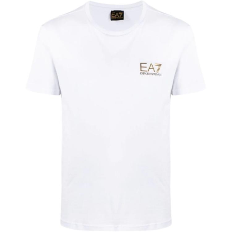 

Футболка мужская белая EA7 EMPORIO ARMANI