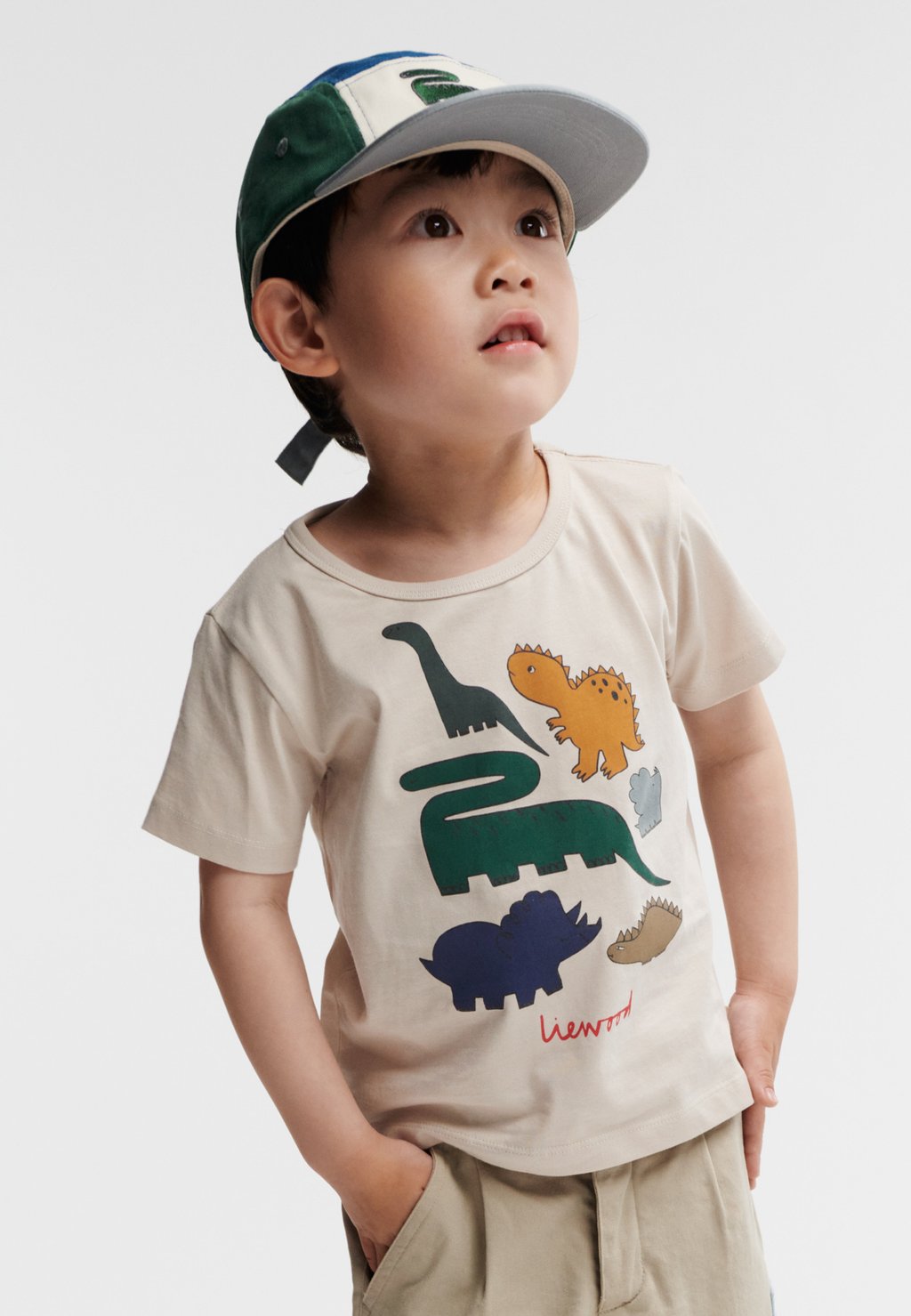 

Футболка с принтом APIA PLACEMENT SHORTSLEEVE UNISEX Liewood, бежевый