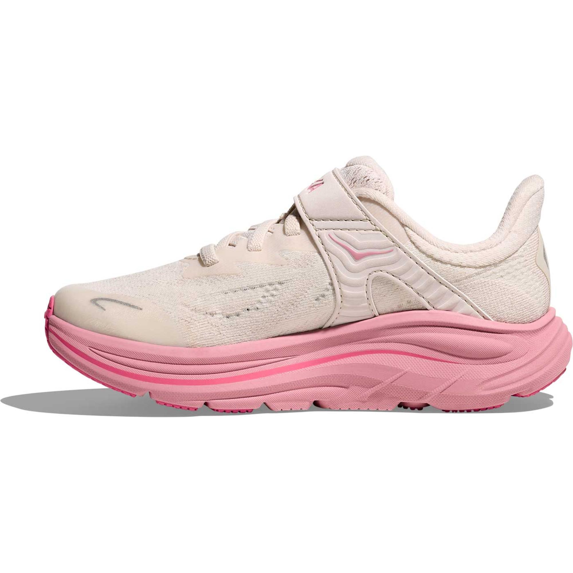 Детские кроссовки Clifton 10 для бега HOKA, Rose Cream/Dried Rose — фото 3