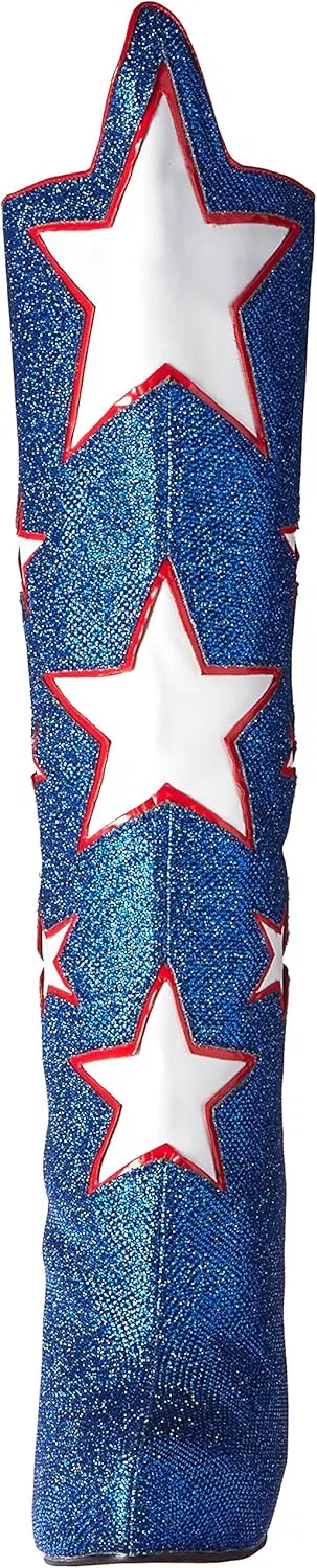 Мужские ботинки Ellie Shoes 420-Hero Engineer Boot, Blue — фото 2