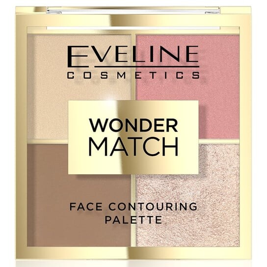 

Палетка для контуринга лица 02, 10 г Eveline Cosmetics, Wonder Match