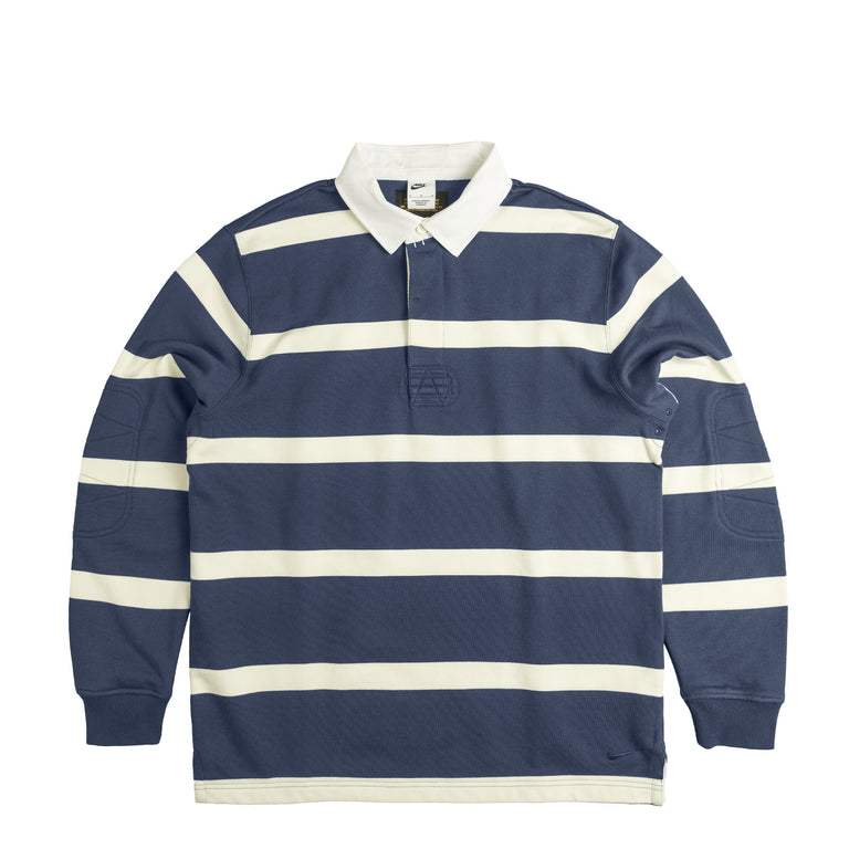 

Футболка Life Striped Heavyweight Rugby French Terry Nike, синий