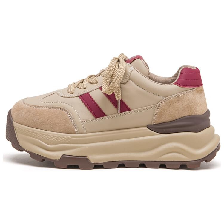 

Кроссовки AGSDON Chunky Sneakers Women's Low-top, коричневый