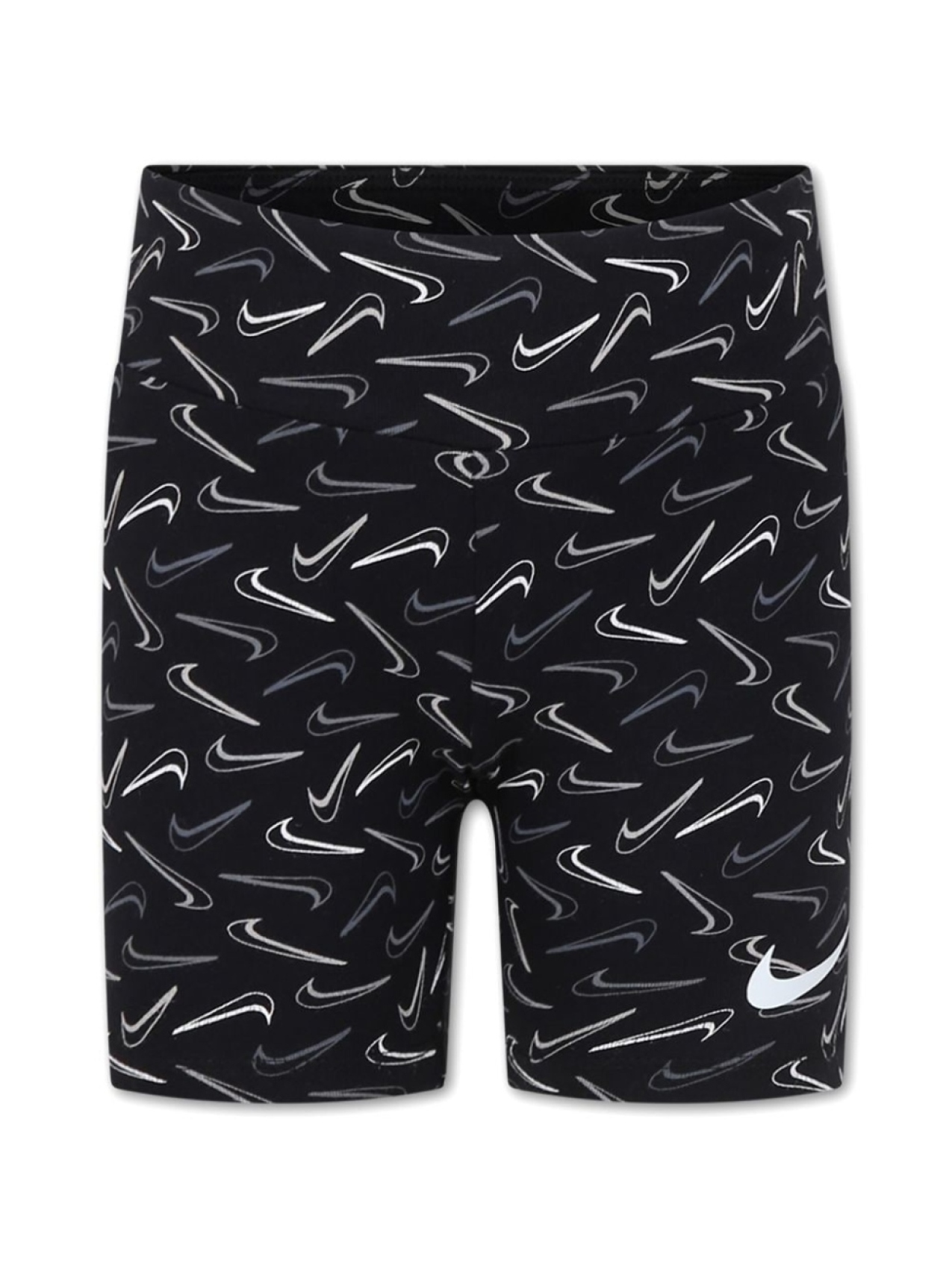 

Nike Kids шорты с логотипом, черный