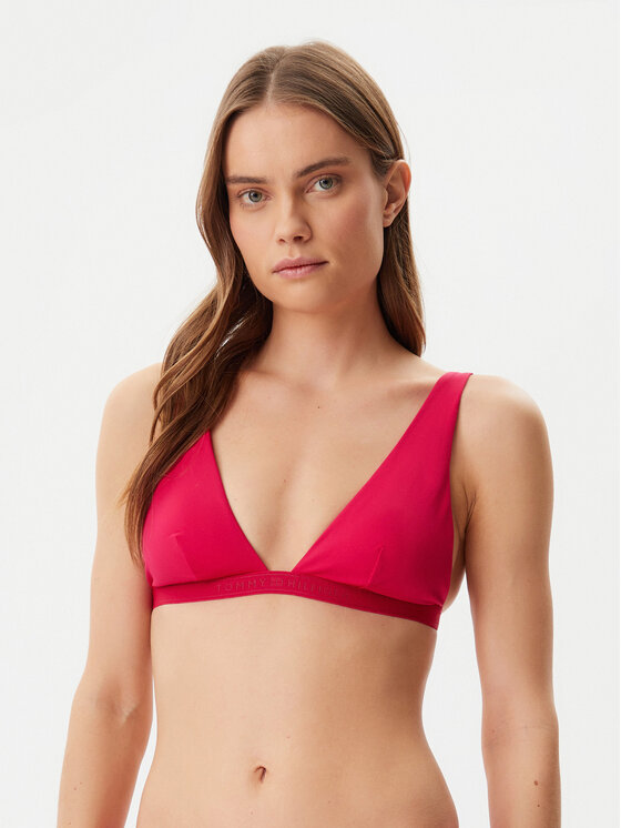 

Топ бикини UW0UW05802 Tommy Hilfiger, розовый