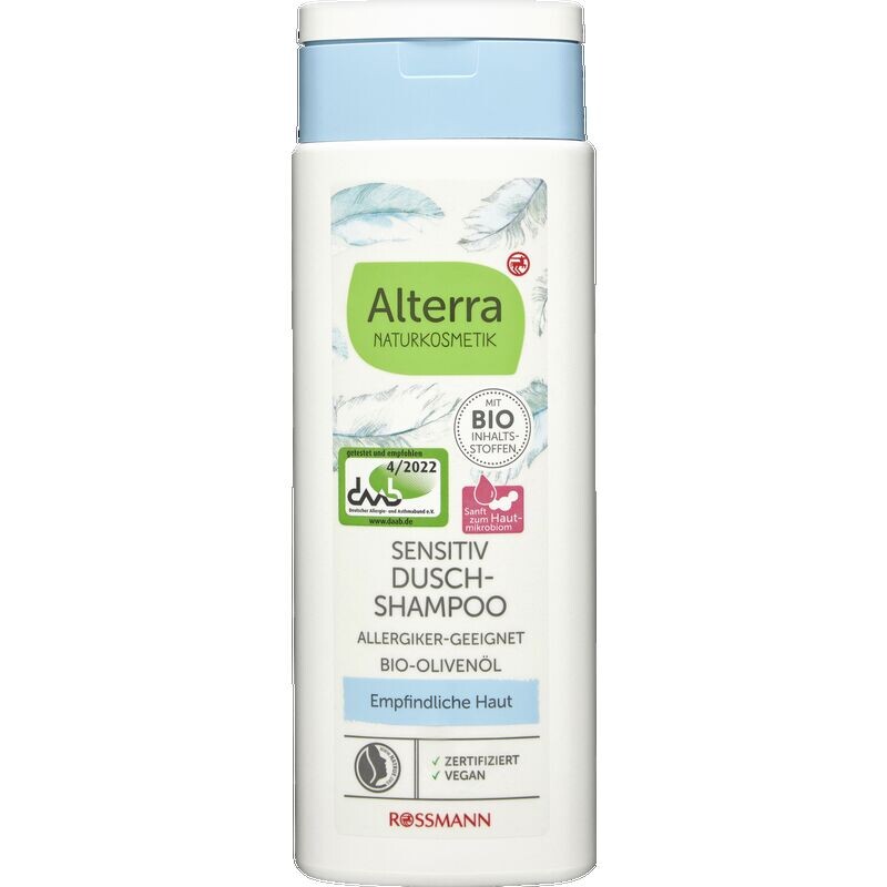 

Шампунь для душа Sensitive без отдушек Alterra NATURKOSMETIK, 250 ml