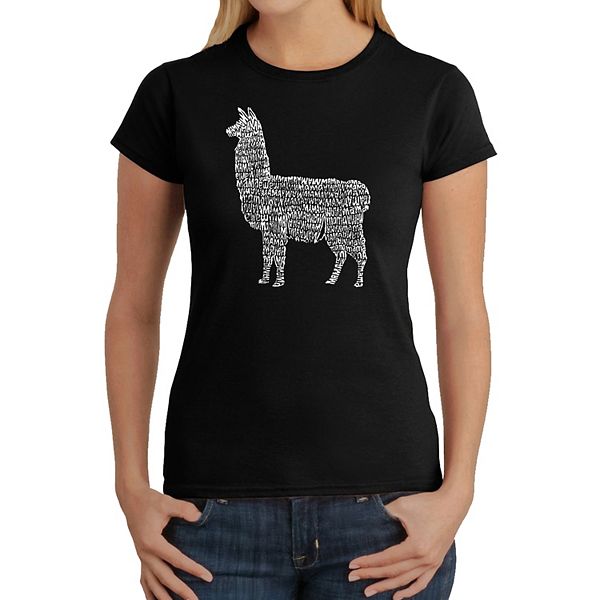

Футболка с принтом Llama mama La Pop Art, Black, Черный, Футболка с принтом Llama mama La Pop Art, Black