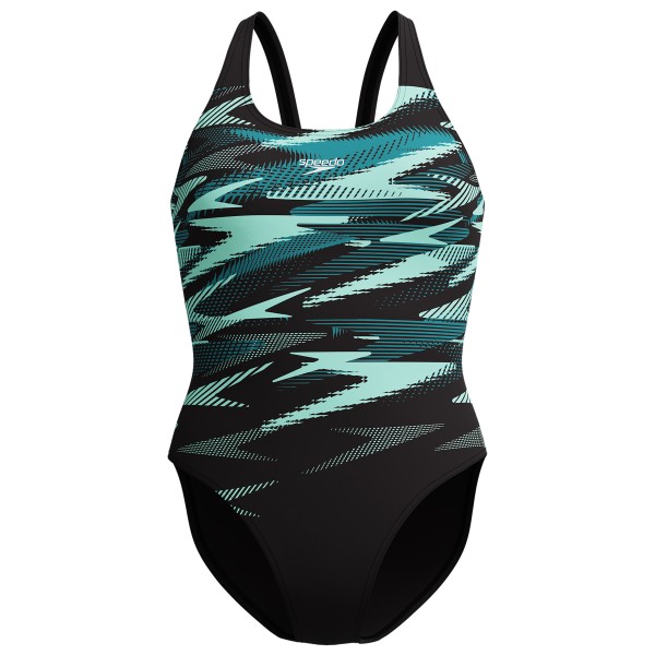 

Женский купальник Hyperboom Placement Muscleback Speedo, бирюзовый