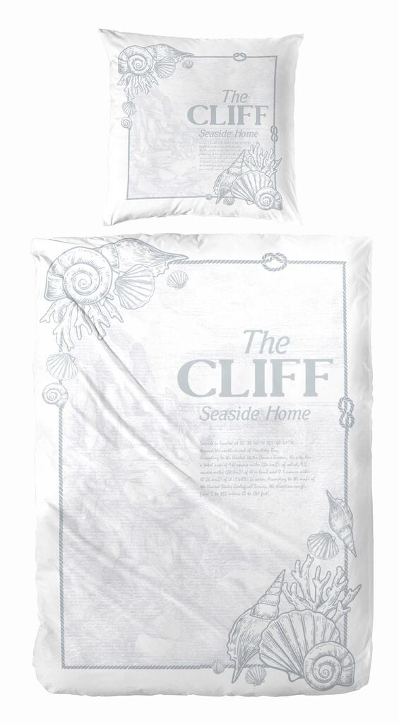 

Постельное белье Primera Renforce 135х200 в тканевом мешке Cliff Shells Sea 123069-8