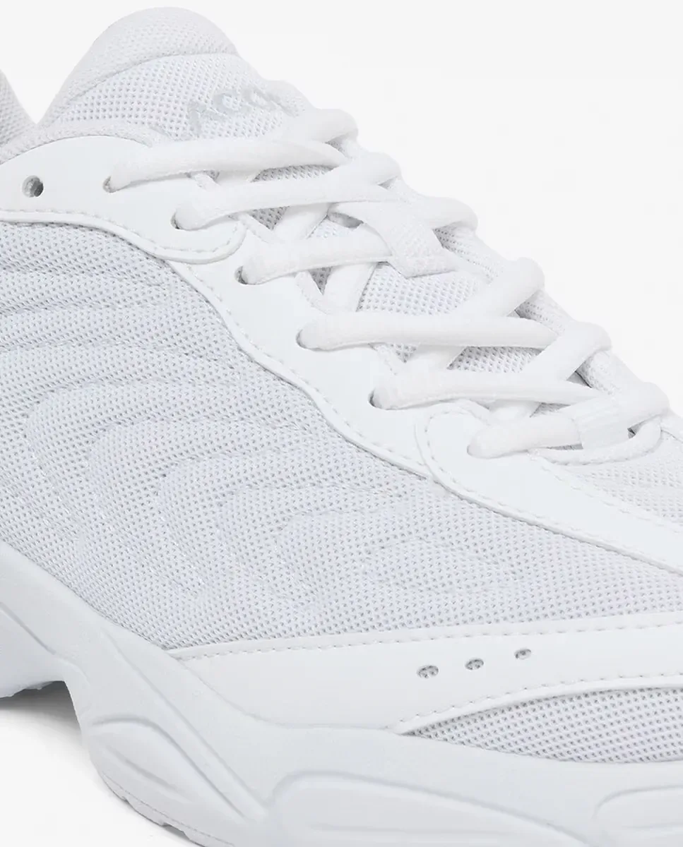 Lacoste Унисекс молодежные спортивные кроссовки Storm 96 2K Lite белого цвета — фото 4