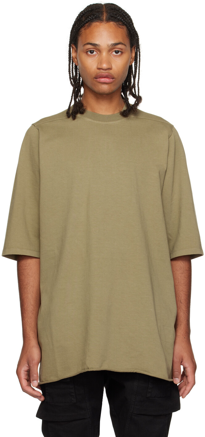 

Футболка Luxor Jumbo SS зеленая Rick Owens DRKSHDW