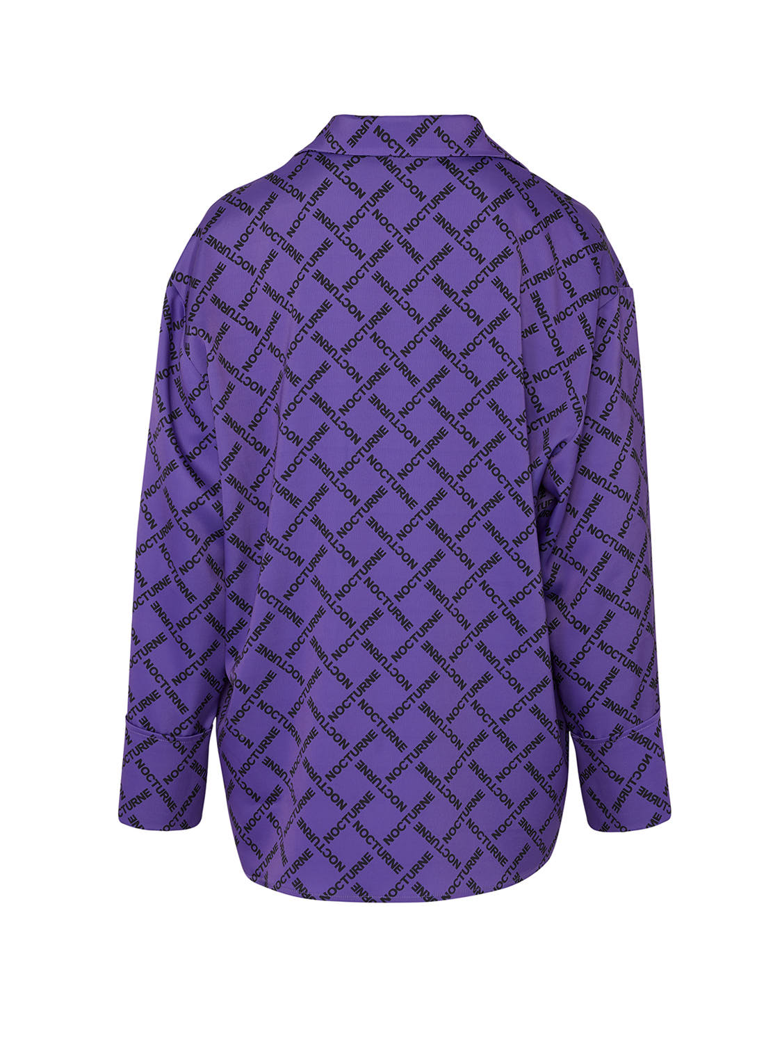 

Рубашка Twin Set Oversize Nocturne, фиолетовый