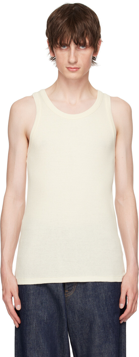 

Мягкая майка в рубчик Off-White AURALEE