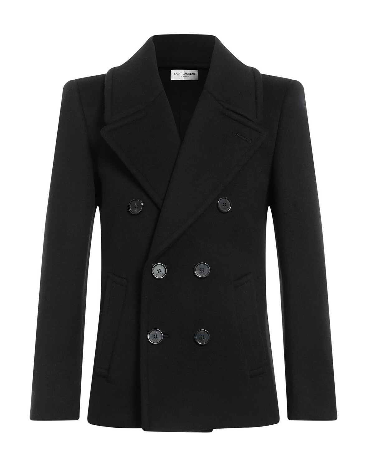 

Пальто Saint Laurent, черный