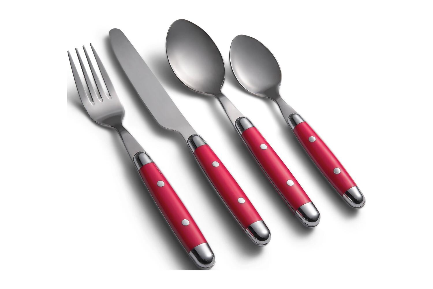 

Набор столовых приборов Jubilee Red Cambridge Silversmiths, 16 предметов