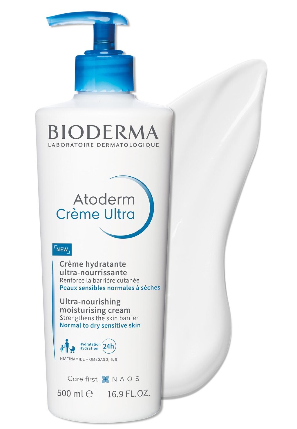 

Увлажняющий крем ATODERM CRÈME ULTRA Bioderma, цвет transparent
