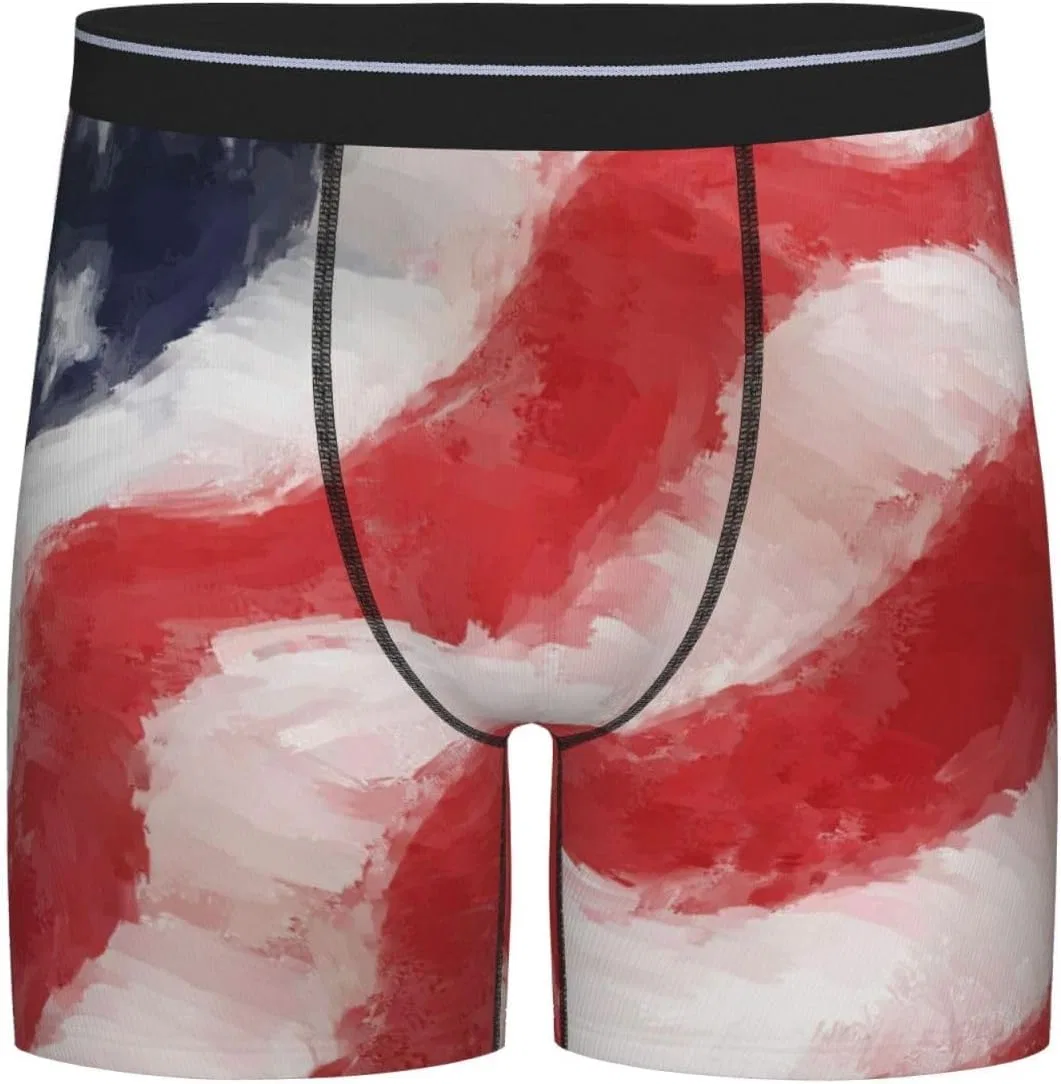 Боксеры с флагом Америки, Black