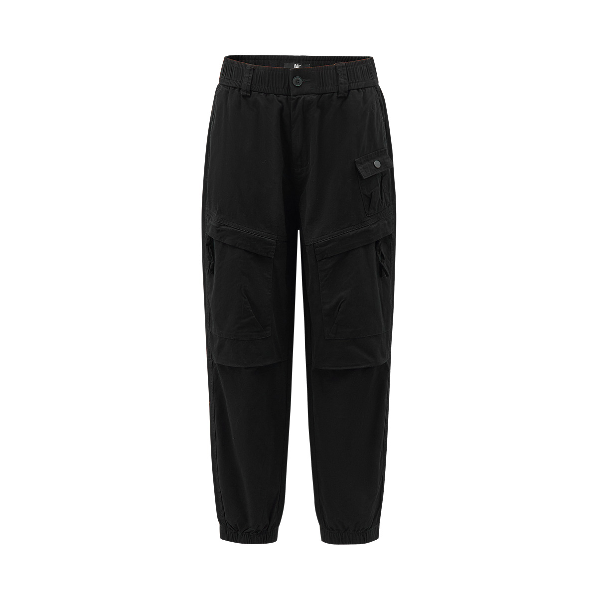 

Повседневные брюки мужские умеренные с манжетами CAT, черный