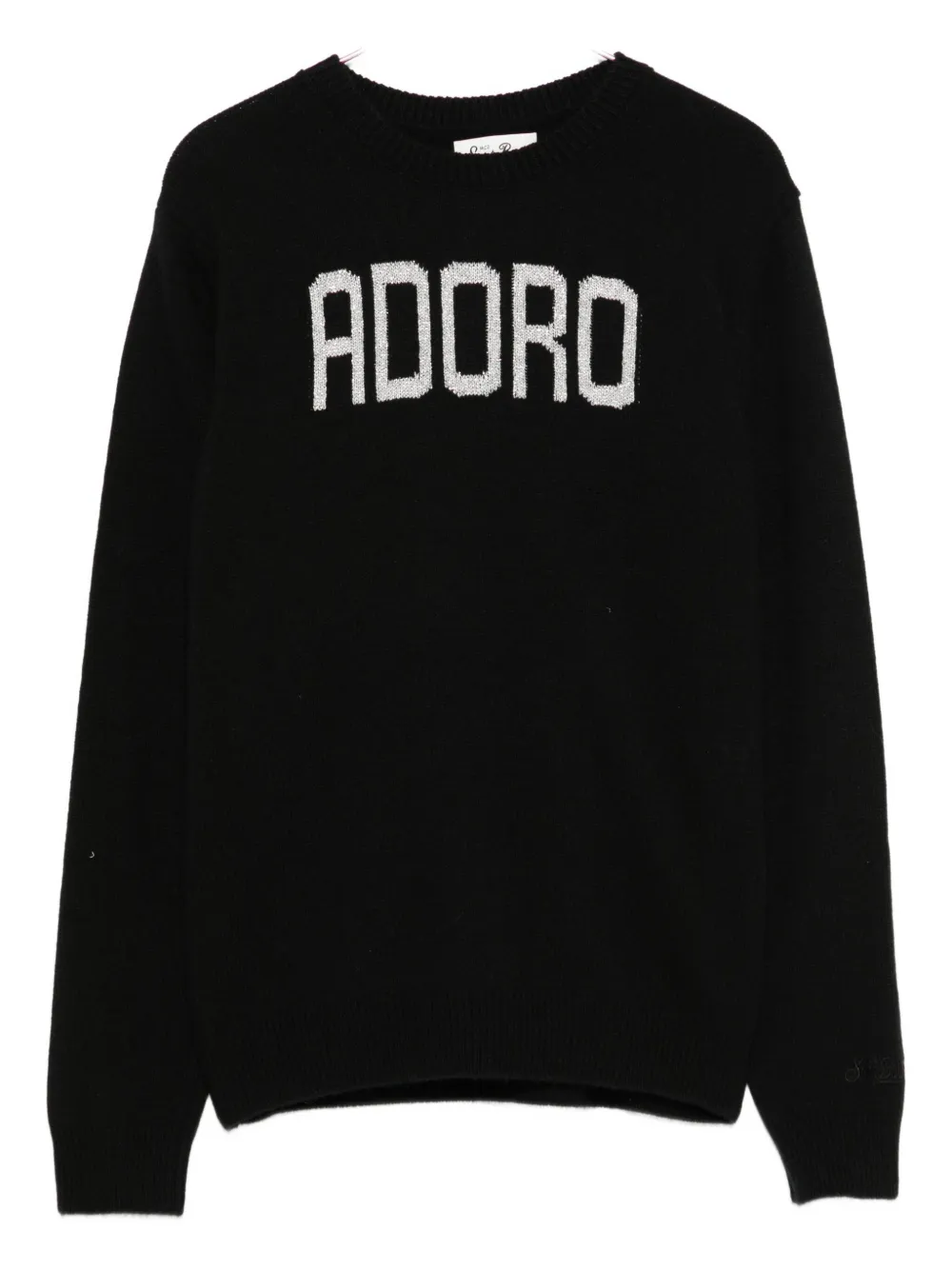 

Свитер с круглым вырезом Mc2 Saint Barth Kids, черный