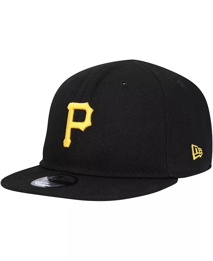 

Младенцы мальчики и девочки Черная Pittsburgh Pirates Моя первая 9FIFTY регулируемая кепка New Era