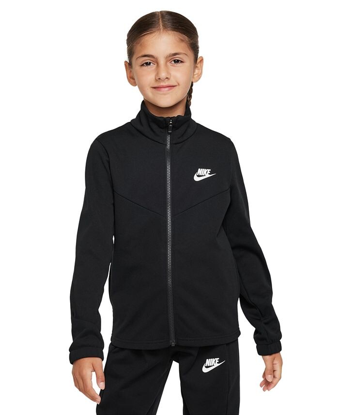 

Спортивный костюм для больших детей, комплект из 2 предметов Nike, черный