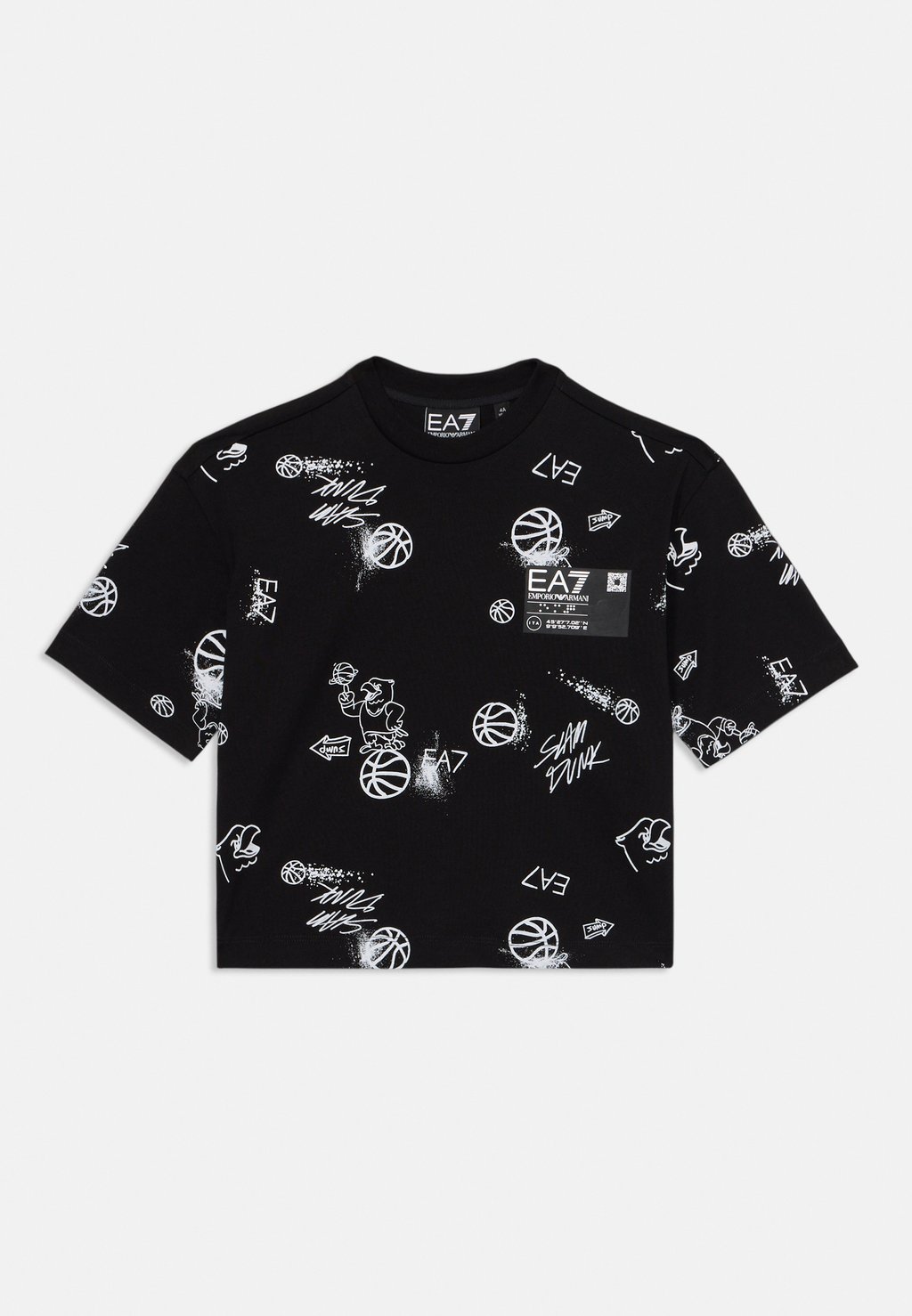 

Футболка с принтом UNISEX EA7 Emporio Armani, черный