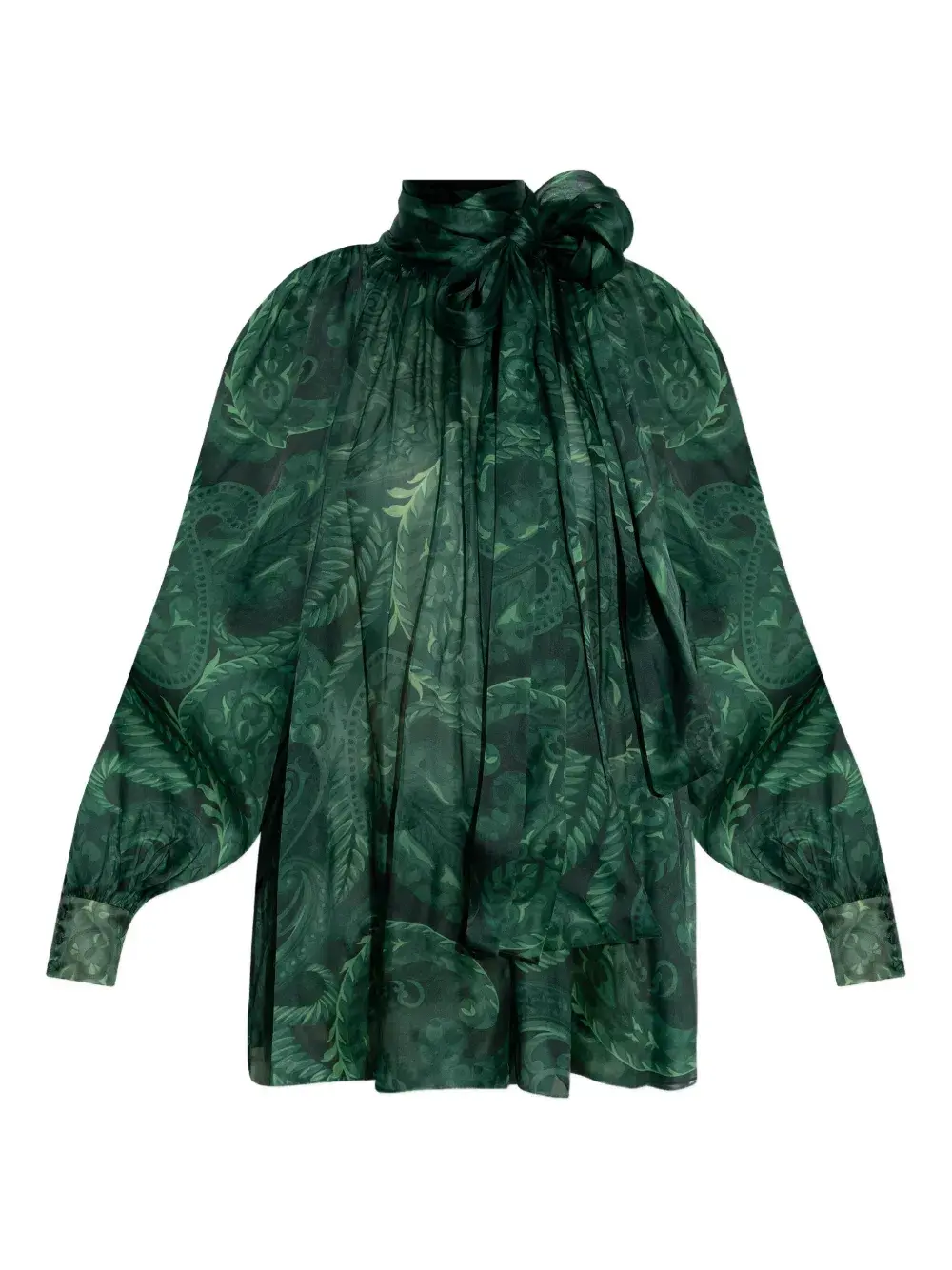 

Блузка с принтом пейсли ETRO, зеленый