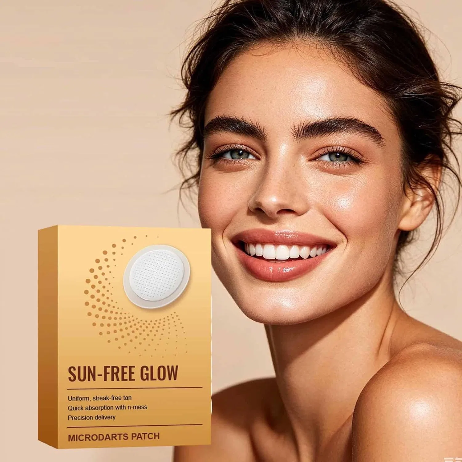 Патчи для автозагара Sun Free Glow с микроиглами Generic, 1Pc — фото 2