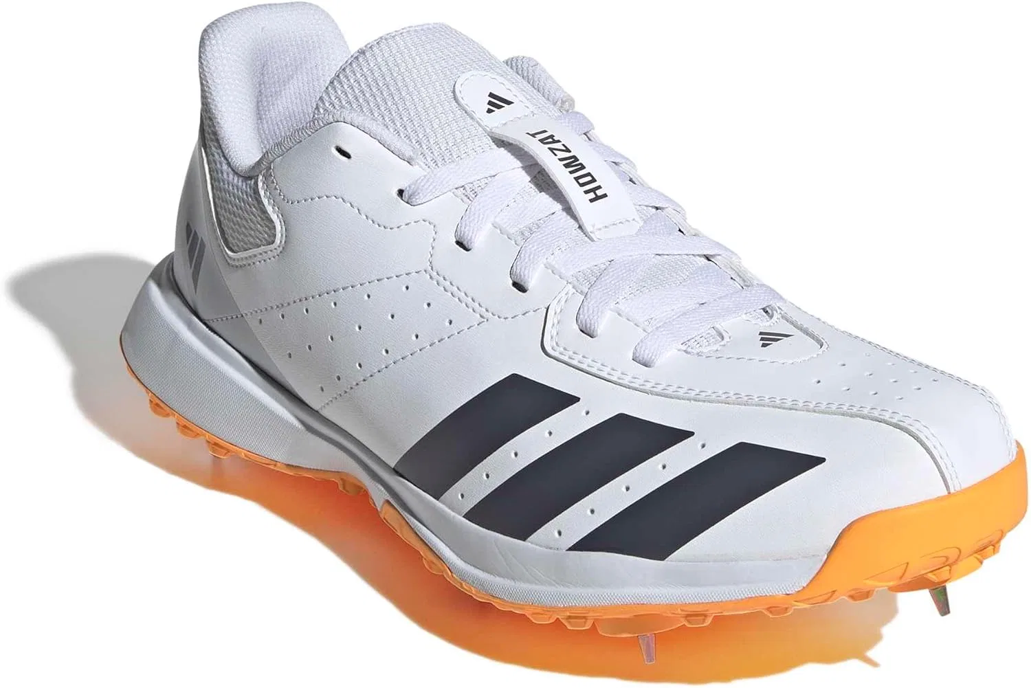 Мужские кроссовки Adidas Howzat Spike, Ftwr White Aurora Onix Lucid Tangerine — фото 3