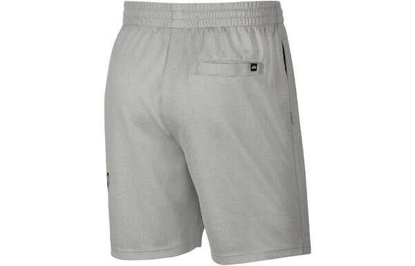 Шорты sb sunday logo printing sports quick dry knit skateboard shorts dark grey gray Nike, серый — фото 2