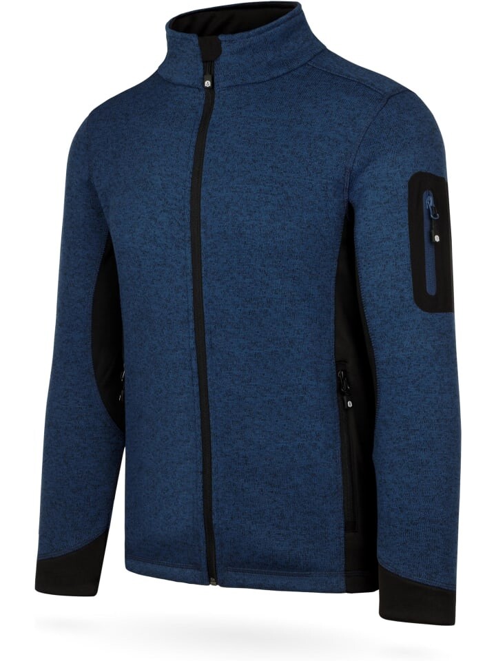 

Флисовая куртка Normani Outdoor Sports Herren Strick-Fleecejacke Wapusk, темно-синий