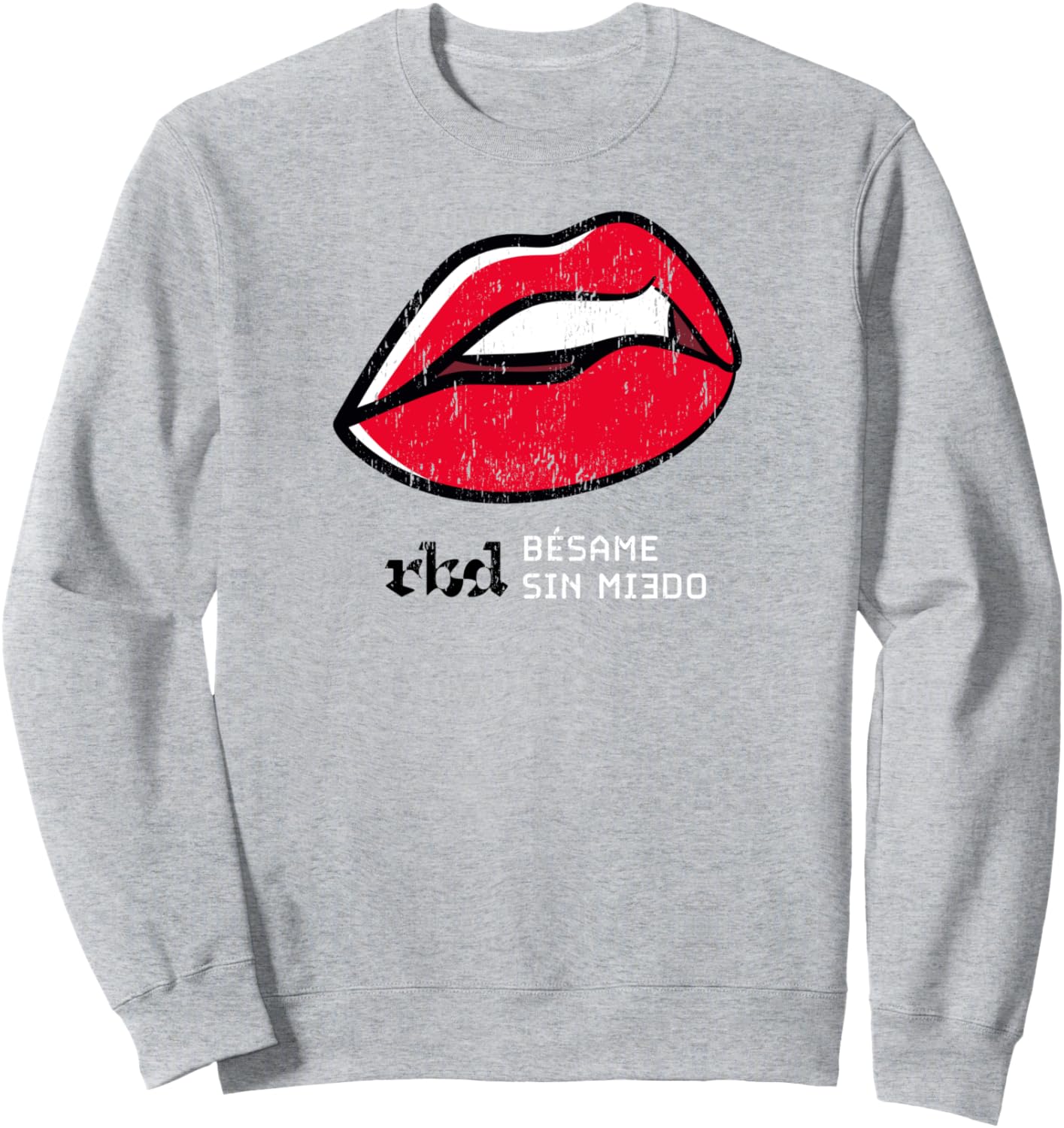 

Толстовка для концертов RBD Rebelde Tour 2023 Rebelde Rebelde Rbd, серый