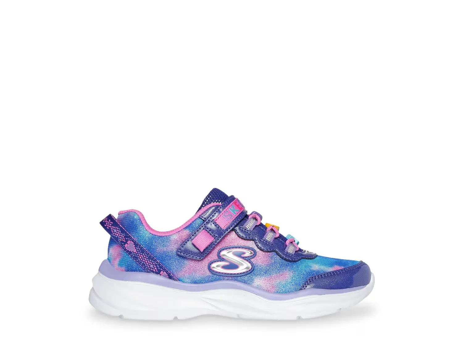 Кроссовки Skech Friends Power Jams - детские Skechers, Navy/Multicolor — фото 3