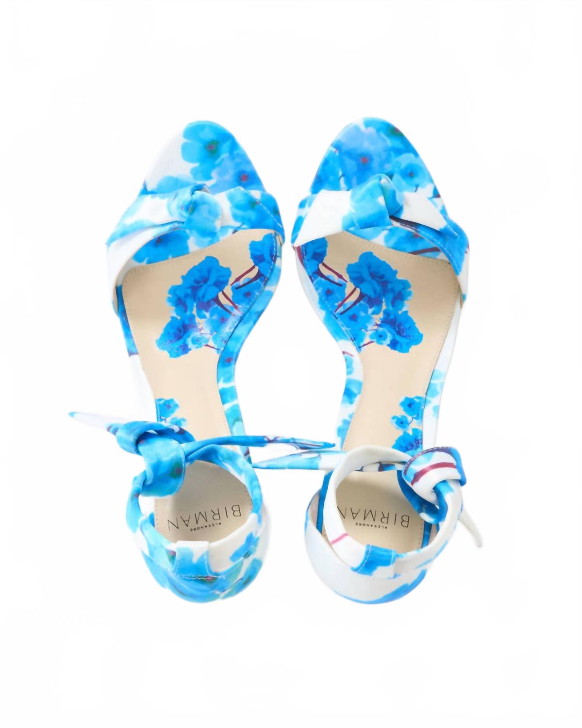 Женские туфли-лодочки Clarita 85 Alexandre Birman, синий — фото 2