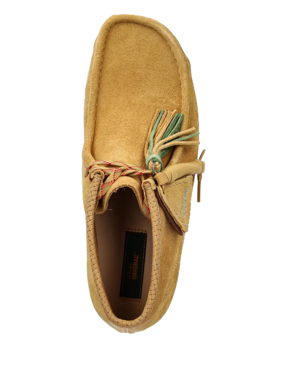 Ботинки с кисточками Clarks Originals, коричневый — фото 3