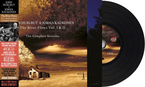 

CD диск Hurlbut, John / Kaukonen, Jorma: The River Flows Vol. 1 & 2 / The Complete Sessions