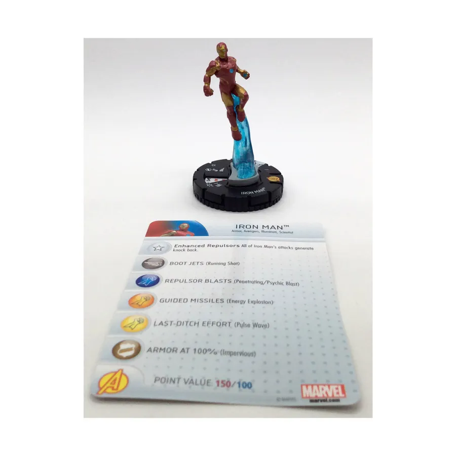 

Железный Человек #002, Marvel HeroClix - Avengers vs. X-Men - Singles