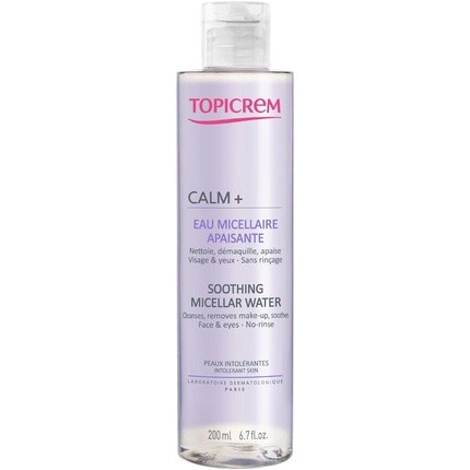 

Calm+ Успокаивающая мицеллярная вода 200мл, Topicrem