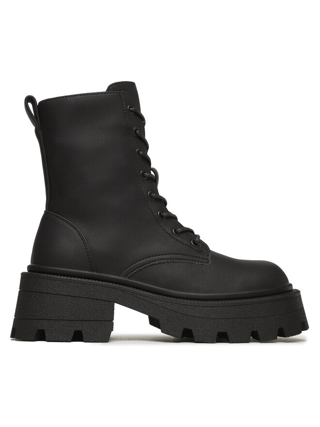 

Ботильоны на шнуровке ONLY, черный