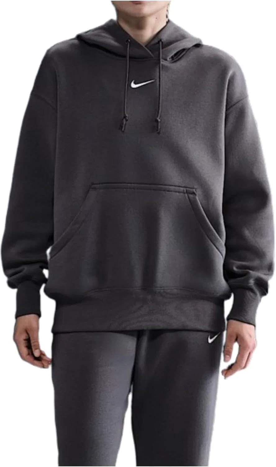Толстовка женская Nike, Thunder Grey/Sail