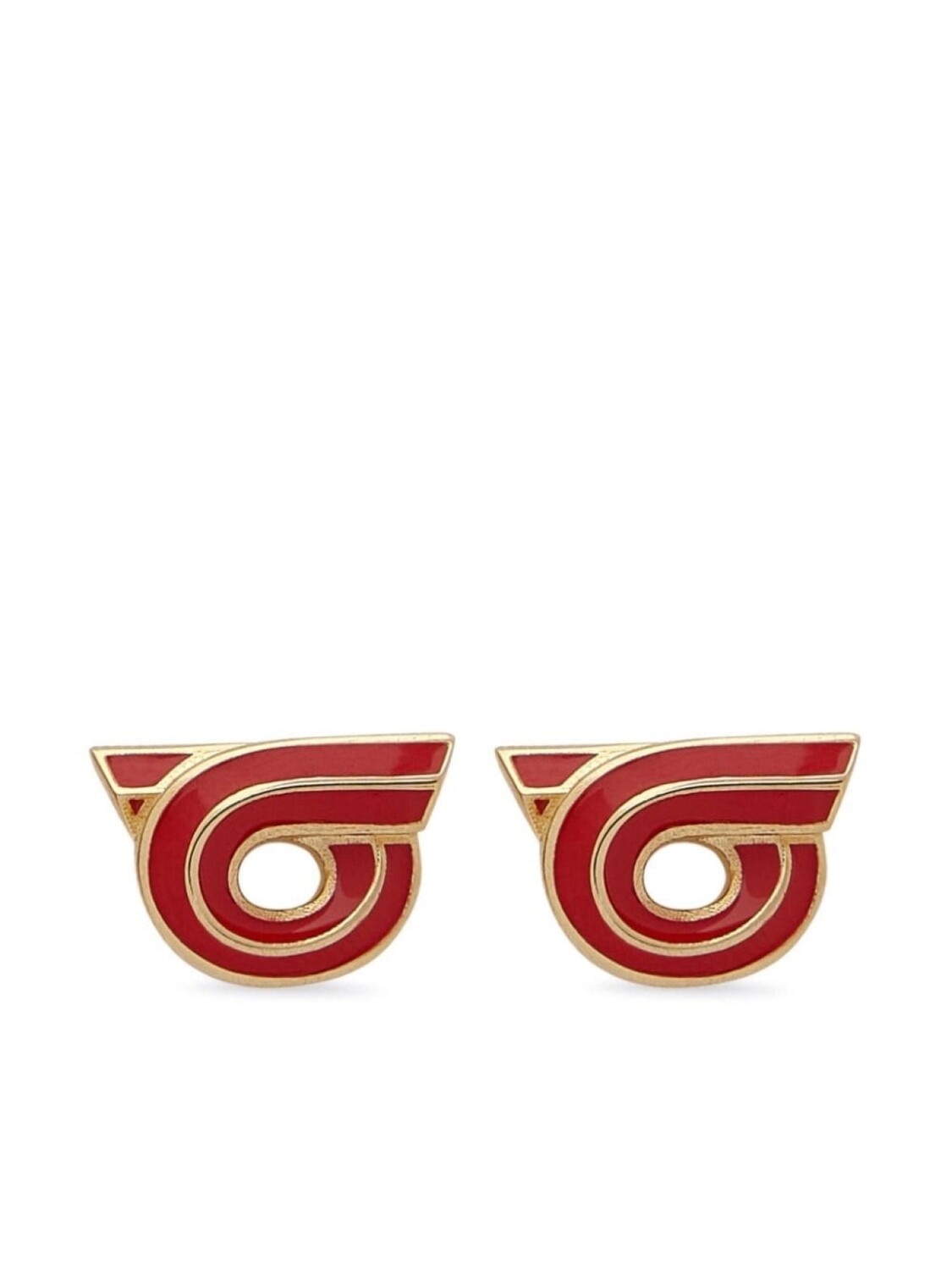 

Серьги Gancini Ferragamo, красный