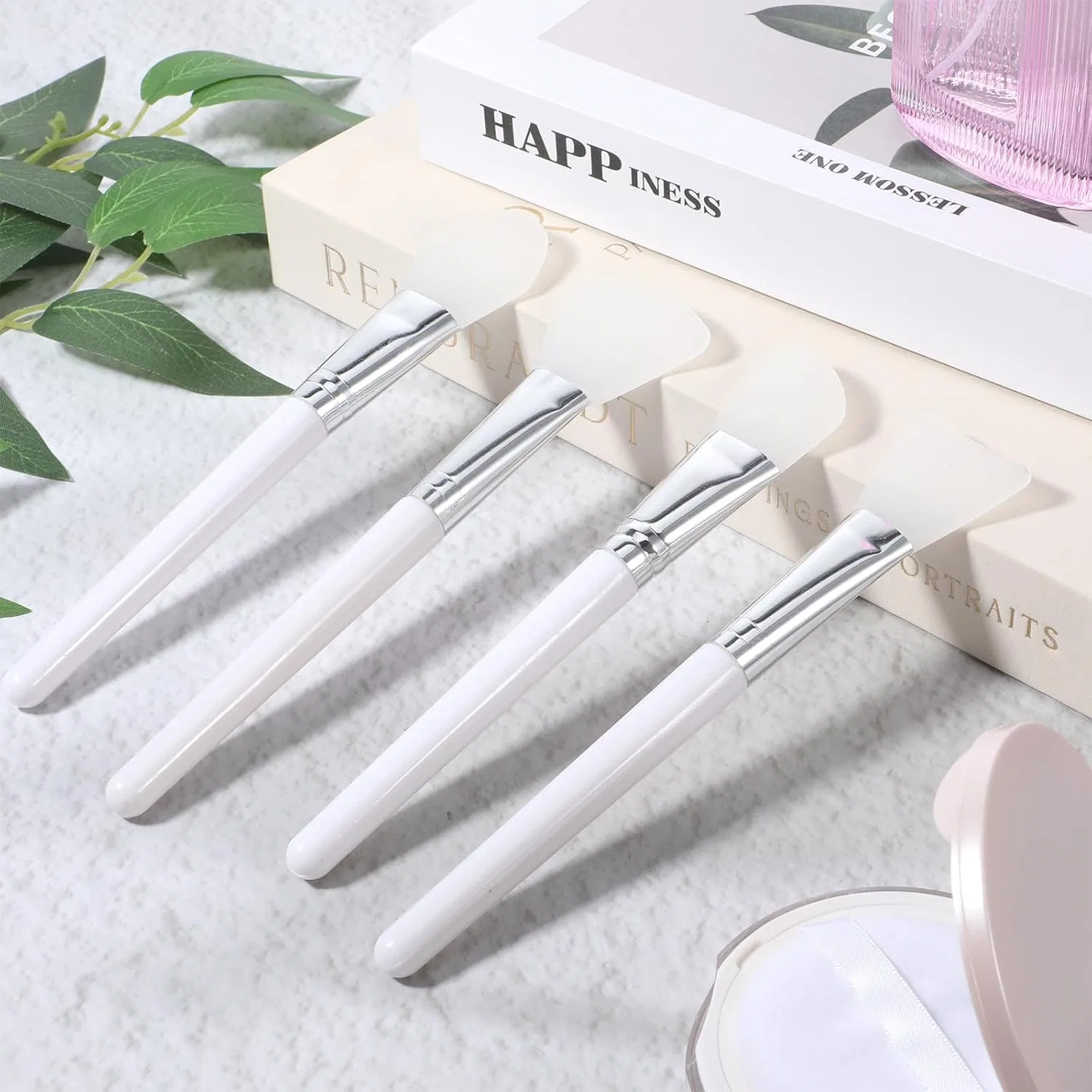 Набор из 4 силиконовых кистей для масок Vin Beauty — фото 3