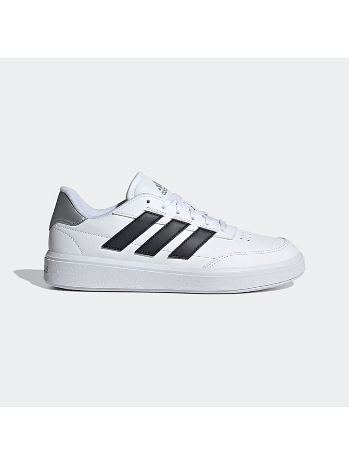 

Низкие кроссовки adidas Courtblock, белый/черный