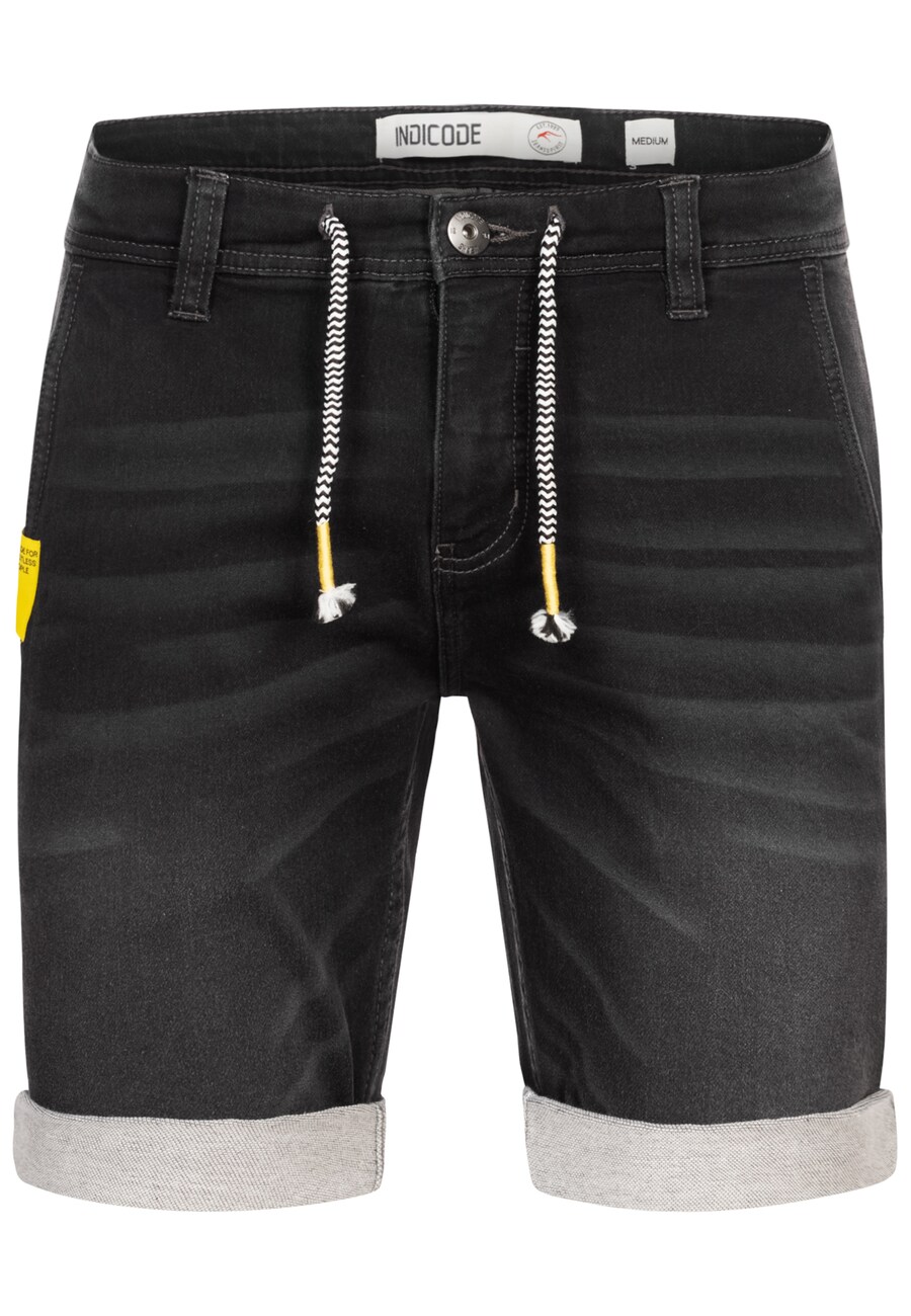 

Обычные брюки INDICODE JEANS Azibo, черный деним