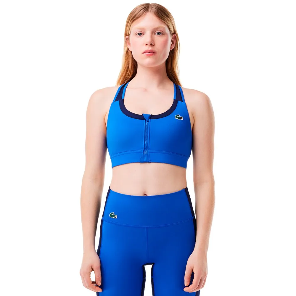 

Бюстгальтер Lacoste IF7320 Medium Impact Sports, синий
